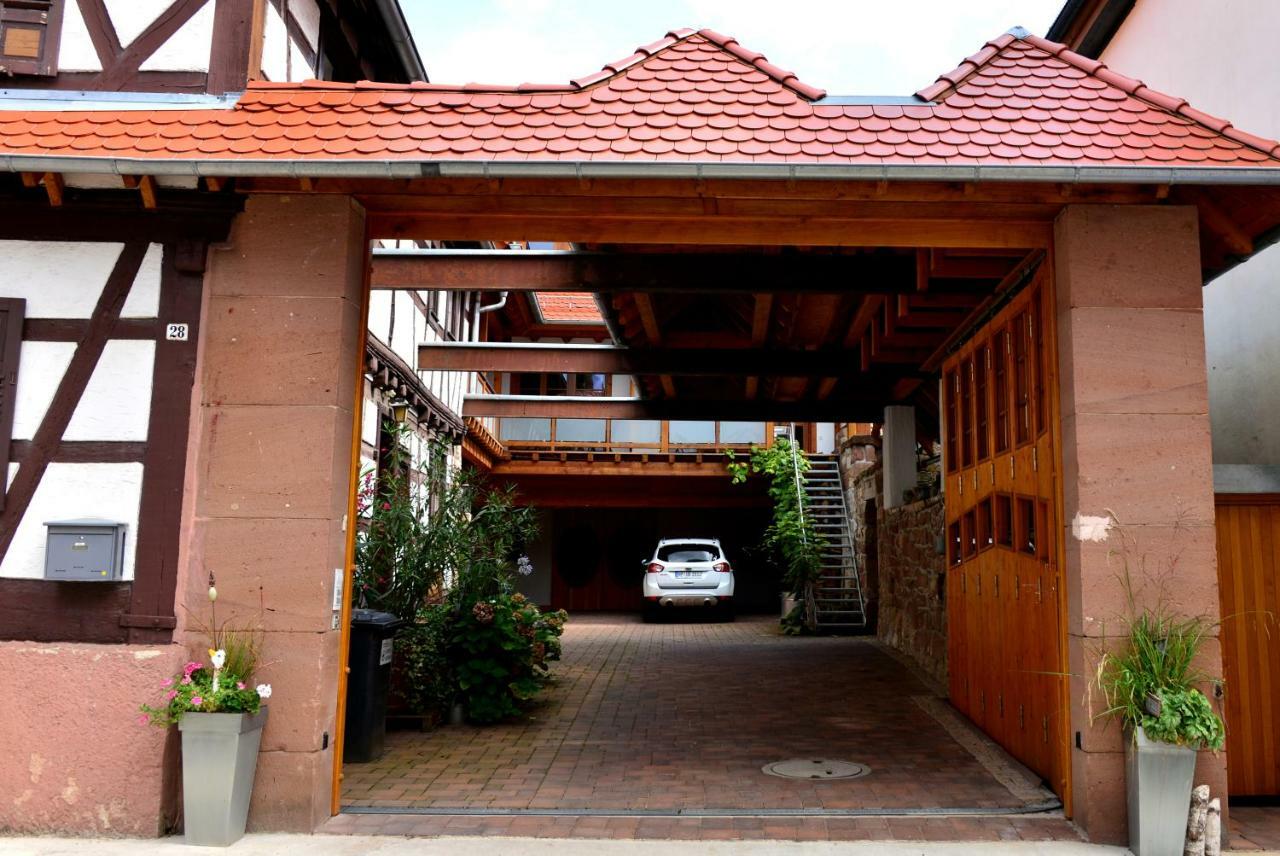 Gaestehaus Ehrhardt Schweigen-Rechtenbach Ngoại thất bức ảnh